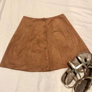 Altar’d State Button Front Skirt